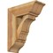Ekena Millwork Balboa Traditional Rough Sawn Bracket w/ Offset Brace, Western Red Cedar, 8"W x 20"D x 24"H BKT0806X20X24BOA01RWR - alternate 1